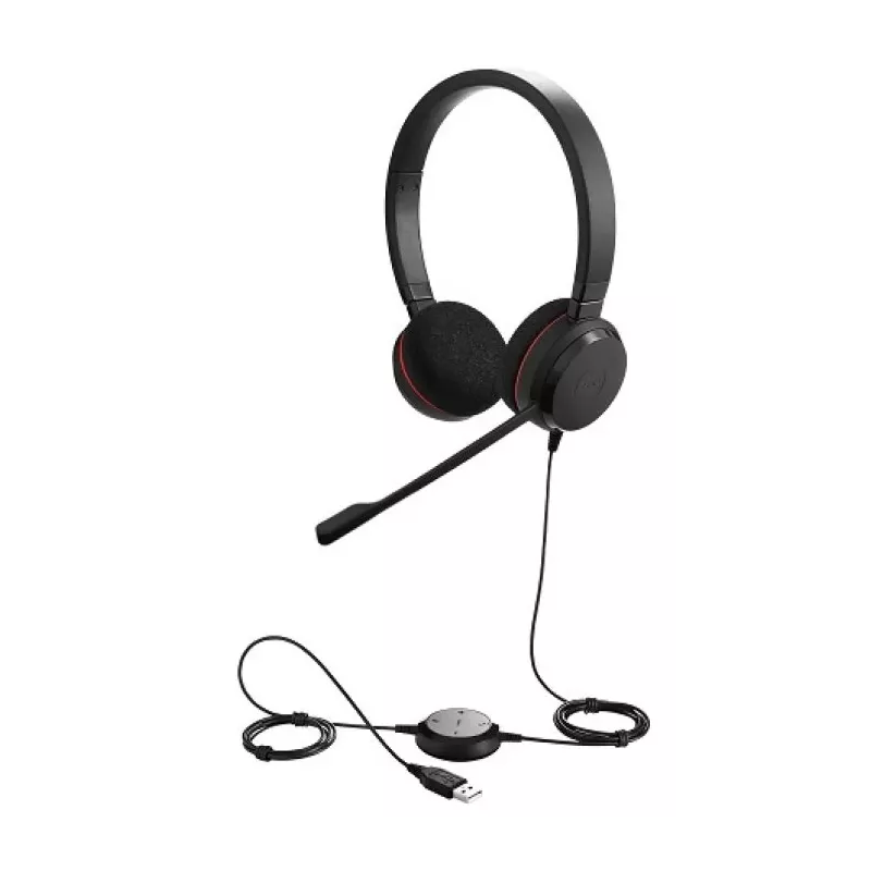 Купить гарнитура проводная Jabra Evolve 20 MS Duo в Москве, смотреть цены 4999-823-109 в интернет-магазине goldbyte.ru