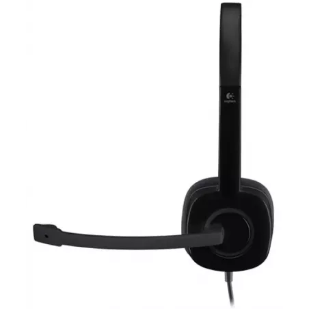 Купить гарнитура проводная Logitech Stereo Headset H151 в Москве, смотреть цены 981-000589 в интернет-магазине goldbyte.ru