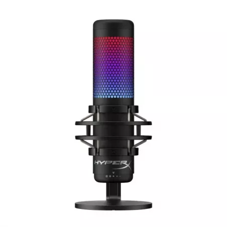 Купить микрофон HyperX QuadCast S в Москве, смотреть цены HMIQ1S-XX-RG/G в интернет-магазине goldbyte.ru
