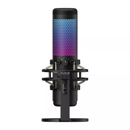 Купить микрофон HyperX QuadCast S в Москве, смотреть цены HMIQ1S-XX-RG/G в интернет-магазине goldbyte.ru