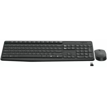Купить клавиатура и мышь Wireless Logitech Combo MK235 в Москве, смотреть цены 920-007948 в интернет-магазине goldbyte.ru