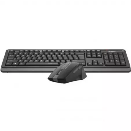 Купить клавиатура и мышь Wireless A4Tech Fstyler FGS1035Q в Москве, смотреть цены FGS1035Q GREY в интернет-магазине goldbyte.ru