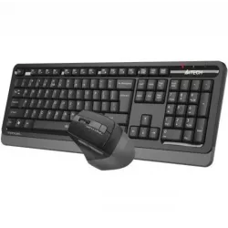 Купить клавиатура и мышь Wireless A4Tech Fstyler FGS1035Q в Москве, смотреть цены FGS1035Q GREY в интернет-магазине goldbyte.ru