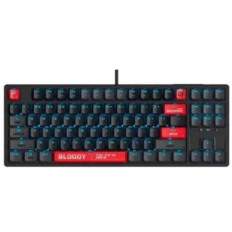 Купить клавиатура A4Tech Bloody AT87 в Москве, смотреть цены AT87 black/red в интернет-магазине goldbyte.ru