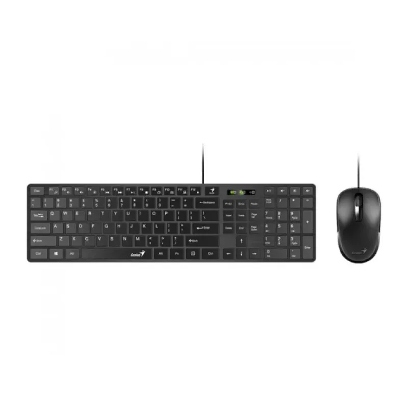 Купить клавиатура и мышь Genius SlimStar C126 в Москве, смотреть цены 31330007402 в интернет-магазине goldbyte.ru