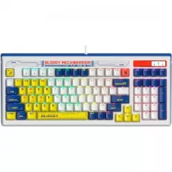 Купить клавиатура A4Tech Bloody B950 в Москве, смотреть цены B950 blue/white в интернет-магазине goldbyte.ru