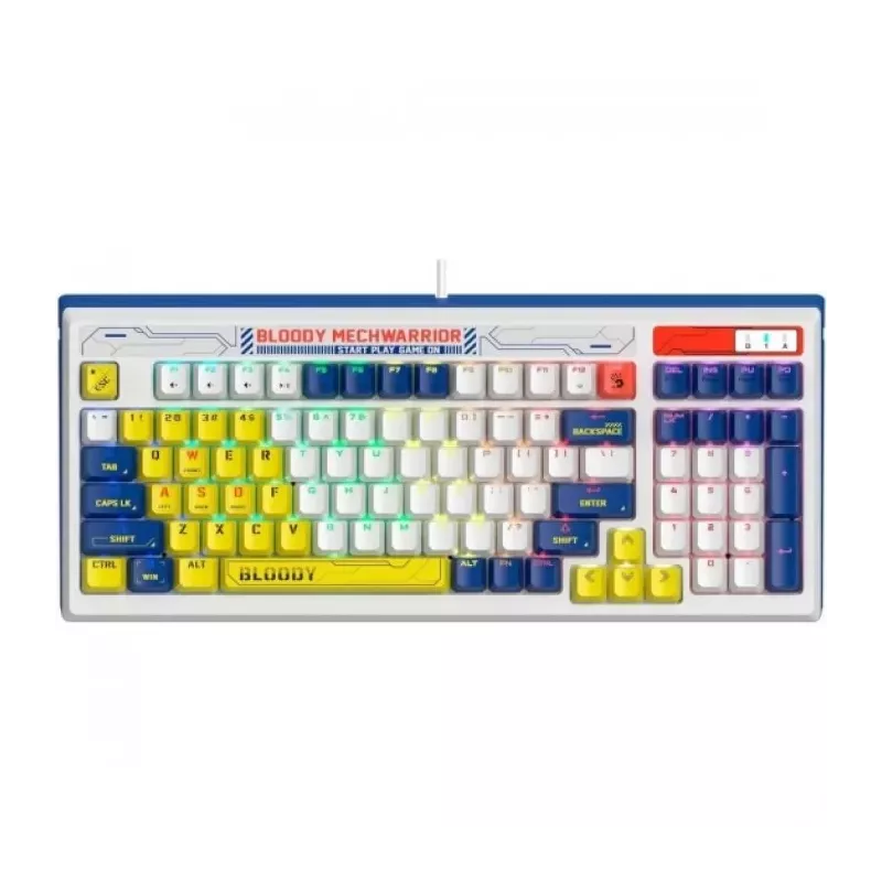 Купить клавиатура A4Tech Bloody B950 в Москве, смотреть цены B950 blue/white в интернет-магазине goldbyte.ru