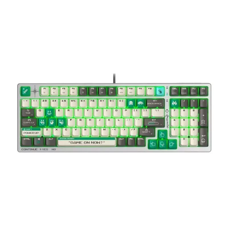 Купить клавиатура A4Tech Bloody S98 Pixels Green в Москве, смотреть цены S98 white/beige в интернет-магазине goldbyte.ru