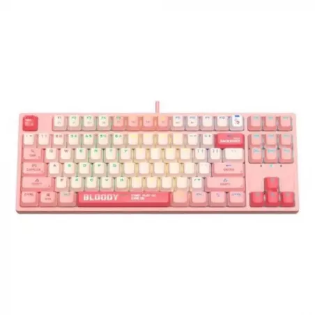 Купить клавиатура A4Tech Bloody S87 Energy в Москве, смотреть цены S87 USB  ENERGY PINK в интернет-магазине goldbyte.ru