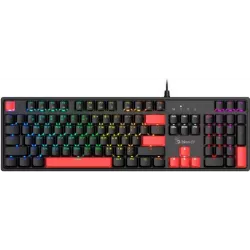 Купить клавиатура A4Tech Bloody S510R в Москве, смотреть цены S510R USB FIRE BLACK/BLMS RED в интернет-магазине goldbyte.ru