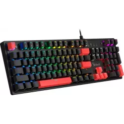 Купить клавиатура A4Tech Bloody S510R в Москве, смотреть цены S510R USB FIRE BLACK/BLMS RED в интернет-магазине goldbyte.ru