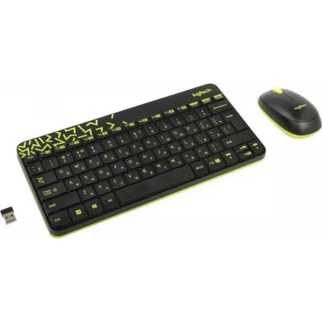 Купить клавиатура и мышь Wireless Logitech Combo MK240 в Москве, смотреть цены 920-008213 в интернет-магазине goldbyte.ru