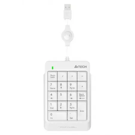 Купить цифровой блок клавиатуры A4Tech Fstyler FK13 в Москве, смотреть цены FK13 USB ( WHITE ) в интернет-магазине goldbyte.ru