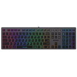 Купить клавиатура A4Tech Fstyler FX60H в Москве, смотреть цены FX60H GREY/NEON в интернет-магазине goldbyte.ru