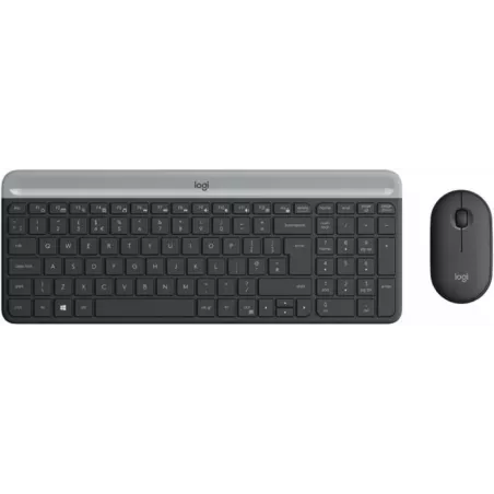 Купить клавиатура и мышь Logitech MK470 в Москве, смотреть цены 920-009180 в интернет-магазине goldbyte.ru