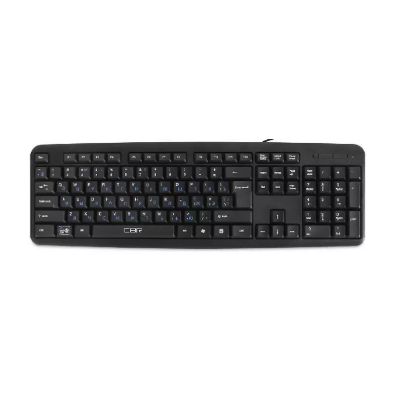 Купить клавиатура CBR KB 109 в Москве, смотреть цены KB 109 Black в интернет-магазине goldbyte.ru