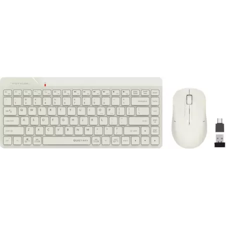 Купить клавиатура и мышь Wireless A4Tech Fstyler FG2200 Air2 в Москве, смотреть цены FG2200 AIR2 BEIGE в интернет-магазине goldb