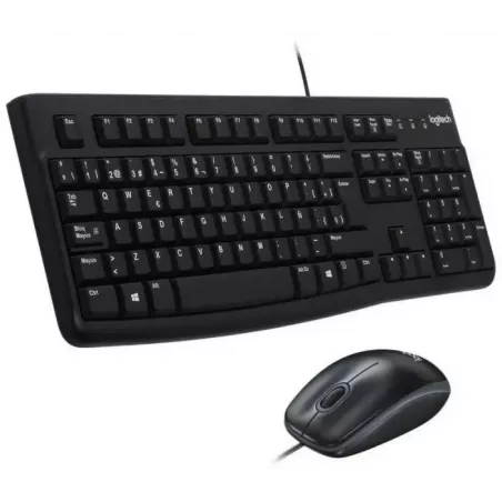 Купить клавиатура и мышь Logitech MK120 в Москве, смотреть цены 920-002562 в интернет-магазине goldbyte.ru