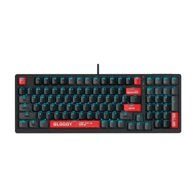 Купить клавиатура A4Tech Bloody AT98 в Москве, смотреть цены AT98 black/red в интернет-магазине goldbyte.ru