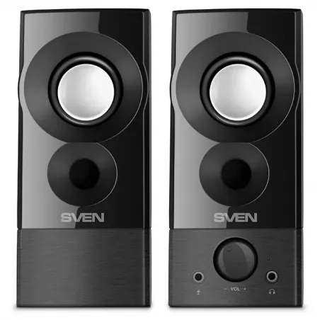 Купить компьютерная акустика 2.0 Sven 357 в Москве, смотреть цены SV-018191 в интернет-магазине goldbyte.ru