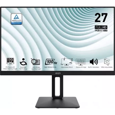 Купить монитор 27'' MSI PRO MP271AP в Москве, смотреть цены 9S6-3PA29T-086 в интернет-магазине goldbyte.ru