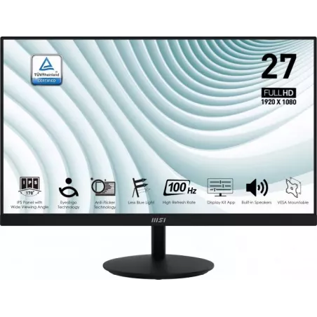 Купить монитор 27'' MSI PRO MP271A в Москве, смотреть цены 9S6-3PA2CT-085 в интернет-магазине goldbyte.ru