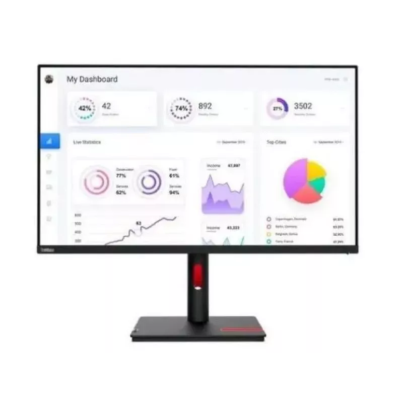 Купить монитор 31,5'' Lenovo ThinkVision T32P-30 в Москве, смотреть цены 63D2GAT1EU в интернет-магазине goldbyte.ru