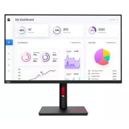 Купить монитор 31,5'' Lenovo ThinkVision T32P-30 в Москве, смотреть цены 63D2GAT1EU в интернет-магазине goldbyte.ru