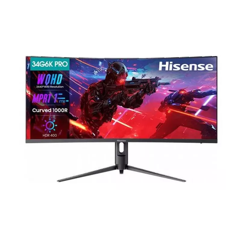 Купить монитор 34'' Hisense 34G6K-PRO в Москве, смотреть цены  в интернет-магазине goldbyte.ru