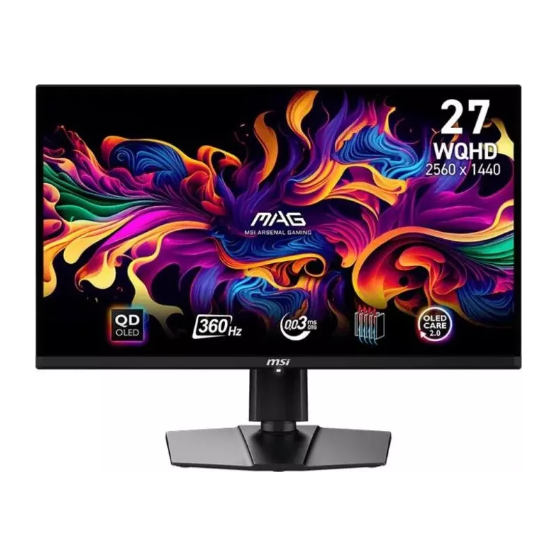 Купить монитор 26,5'' MSI Mag 271QPX QD-OLED в Москве, смотреть цены 9S6-3CD89T-019 в интернет-магазине goldbyte.ru
